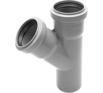 Тройник двухраструбный (45°) HTEA 50/50 Ostendorf 112200