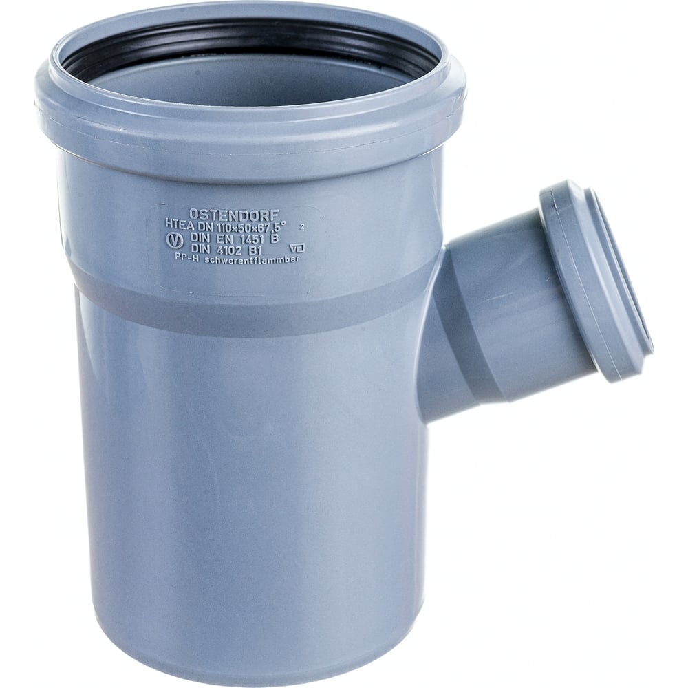 Тройник двухраструбный (67°) HTEA 110/50 Ostendorf 115320 - выгодная ...