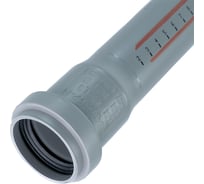 Труба однораструбная канализационная HTEM 40х1500 Ostendorf 111050