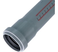 Труба однораструбная канализационная HTEM 50х500 Ostendorf 112020
