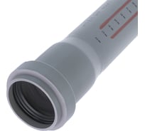 Труба однораструбная канализационная HTEM 32х1000 Ostendorf 110040