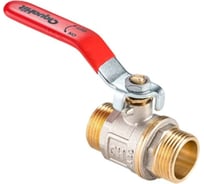 Шаровой полнопроходной кран AquaHit 3/4" нар-нар, ручка (12 шт. в уп.) BV.316.0512