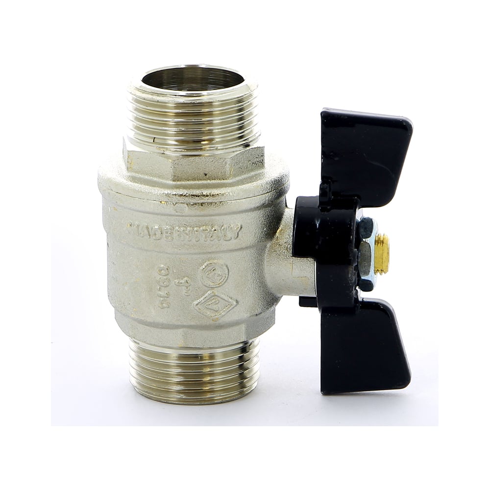 Кран Bugatti НН 1' бабочка OREGON серия 327 полный проход 03270032 ...