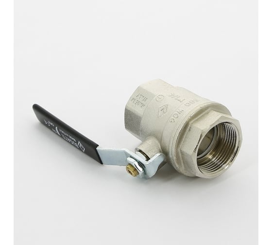 Кран Bugatti OREGON ВВ 1'1/4 плоская ручка серия 301 полный проход 03010160