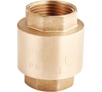Обратный клапан AquaHit с латунным сердечником 1/2" вн-вн ду15 (20 шт. в уп.) CV.720.04-20