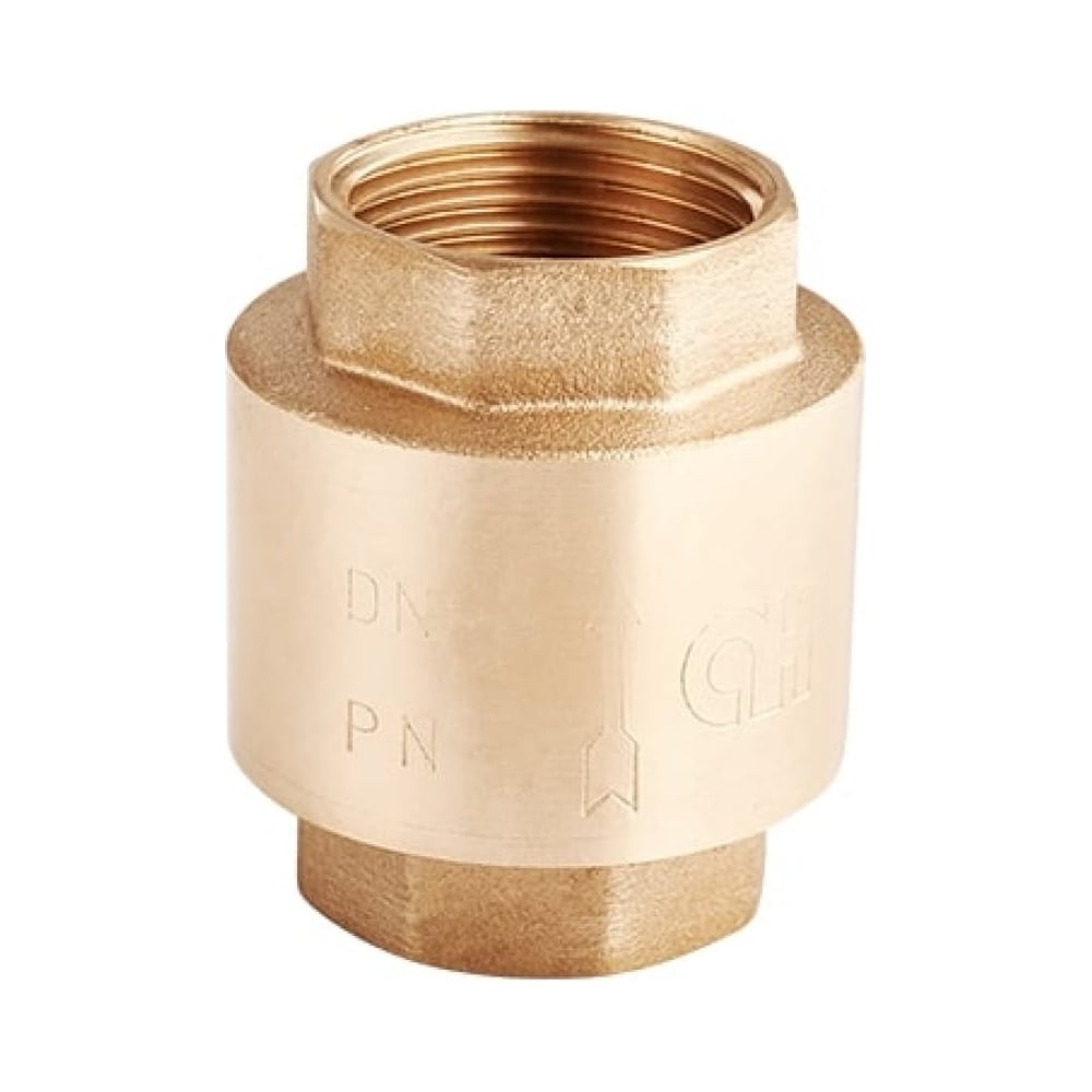 Обратный клапан AquaHit с латунным сердечником 1 1/2\" вн-вн ду40 (6 шт ...