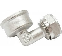 Металлопластиковый обжимной уголок STI внутренняя резьба Ду20x1/2" Ру25 D190-00114