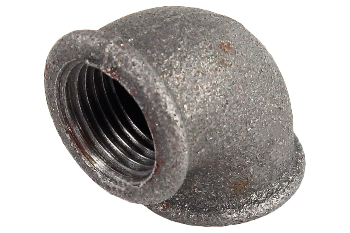 Чугунный угольник STI Ду50 2 дюйма, 90 градусов, внутренняя резьба D270 ...