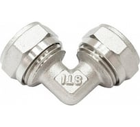 Металлопластиковый обжимной уголок STI 90 градусов Ду32 Ру25 D190-00111