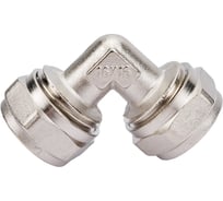 Металлопластиковый обжимной уголок STI 90 градусов Ду16 Ру25 D190-00108