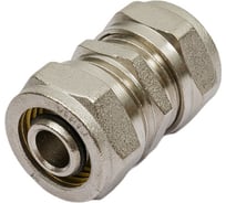 Обжимной соединитель STI латунный, Ду16 Ру25, накидная гайка D190-00001