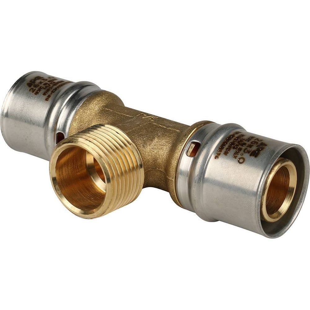 Тройник-переходник с наружной резьбой STOUT SFP-0008-263426 26x3/4x26 ...
