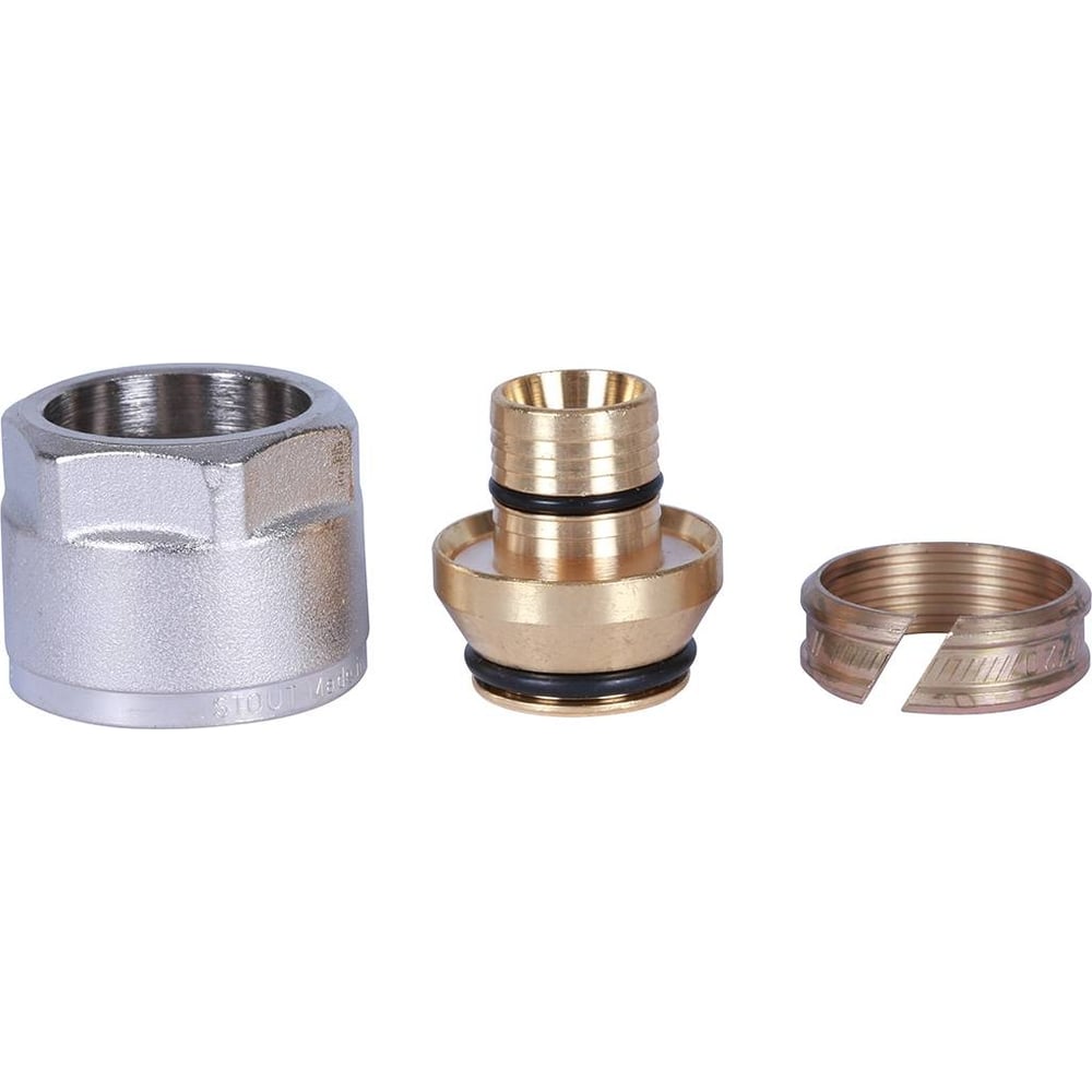 Фитинг компрессионный для труб pex-al-pex STOUT Sfc-0026-202934 20x2 ...