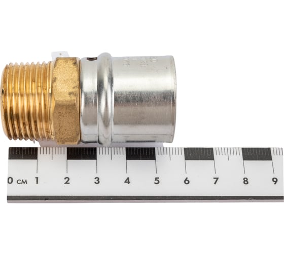 Переходник для металлопластиковых труб STOUT Sfp-0001-003426 с наружной резьбой 3/4"х26 прессовой RG008S95VQRLK9
