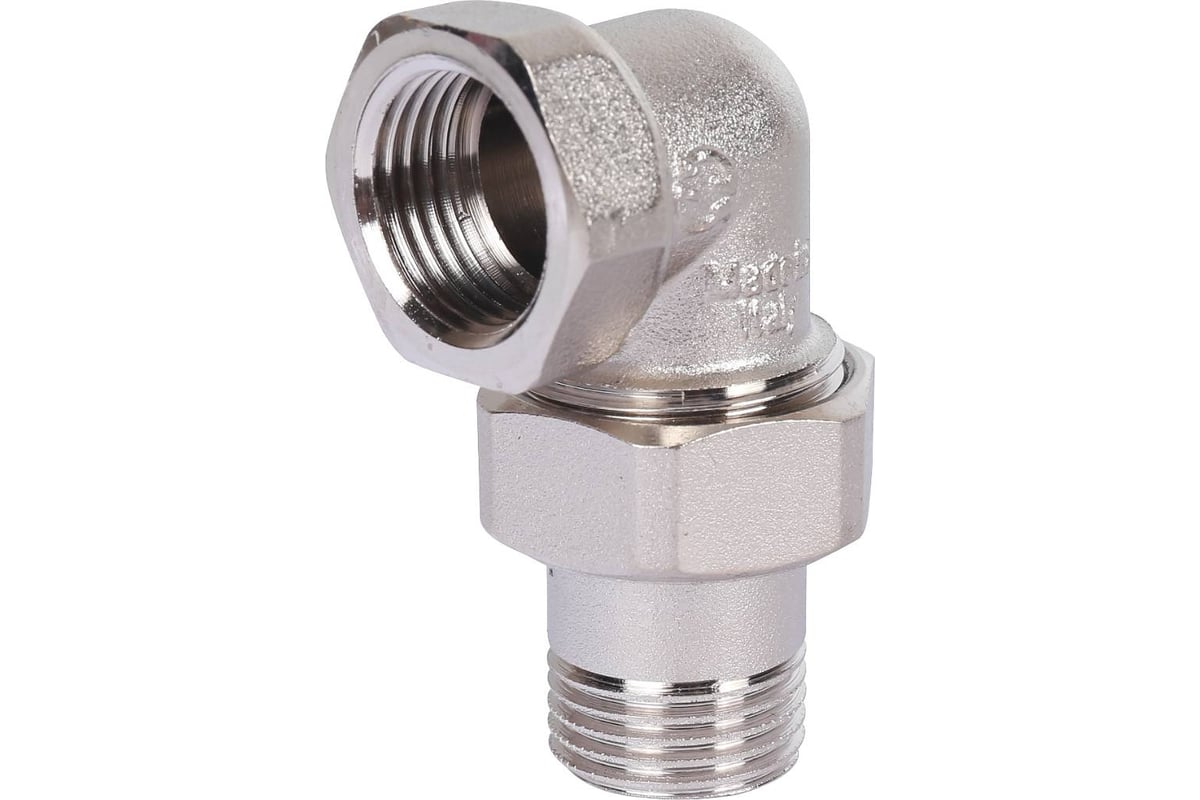 Разъемное угловое соединение \"американка\" STOUT Sft-0059-000012 вн ...