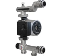 Насосно-смесительный узел с термостатическим клапаном STOUT Sdg-0120-005011 20-55c, с насосом upso 25-65, 130 mm RG0090KIK22BS4