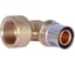 Угольник-переходник с внутренней резьбой STOUT Sfp-0010-000126 1"х26 для металлопластиковых труб, прессовой RG008U91OTH1QC 1