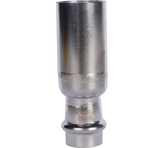 Переходная муфта ROMMER Rss-0020-002818 впр-нпр 28x18, из нержавеющей стали, прессовой RG0091KSNP114R