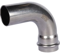 Однораструбный угольник ROMMER 90 впр-нпр, 35, из нержавеющей стали, прессовой Rss-0002-000035 RG0091KSNO82VD