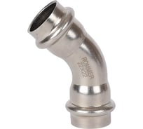 Угольник ROMMER 45 впр-впр, 22, из нержавеющей стали, прессовой Rss-0005-000022 RG0091KSNOBKG7