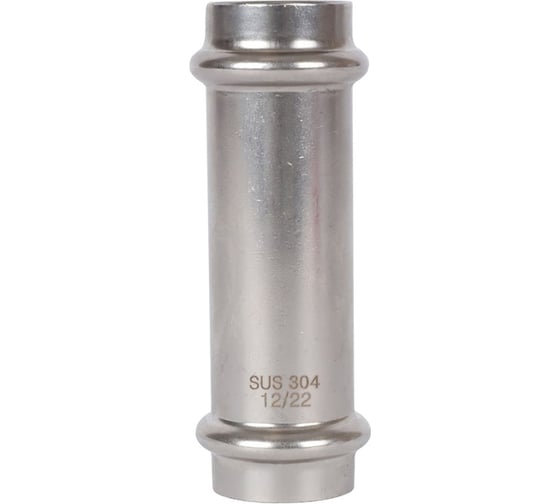 Равнопроходная муфта ROMMER Rss-0017-000022 впр, 22 из нержавеющей стали, прессовой RG0091KSNOTBS2