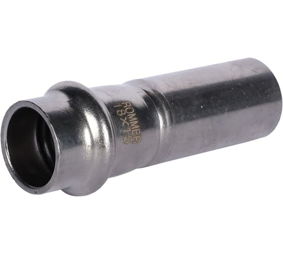 Переходная муфта ROMMER Rss-0020-001815 впр-нпр 18x15, из нержавеющей стали, прессовой RG0091KSNP0E4N