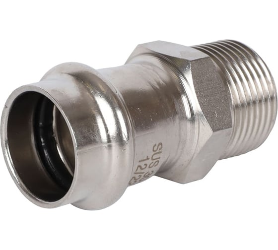 Переходник ROMMER Rss-0021-002234 впр-нр, 22x3/4, из нержавеющей стали, прессовой RG0091KSNP3H5C