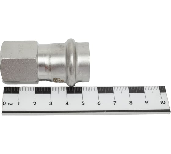 Переходник ROMMER Rss-0022-002212 впр-вр, 22x1/2, из нержавеющей стали, прессовой RG0091KSNP555O