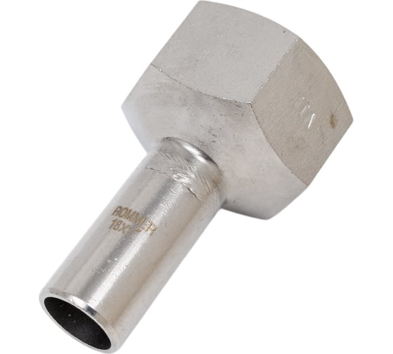 Переходная вставка ROMMER Rss-0023-000181 нпр-вр, 18x1, из нержавеющей стали, прессовой RG0091KSNP6U64 1
