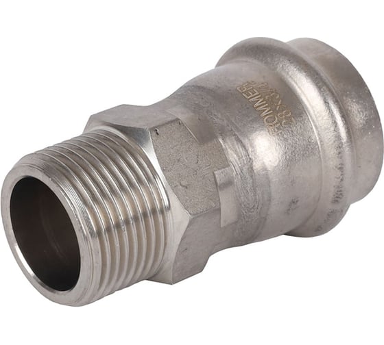 Переходник ROMMER Rss-0021-002834 впр-нр, 28x3/4, из нержавеющей стали, прессовой RG0091KSNP3QLE