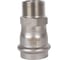 Переходник ROMMER Rss-0021-002834 впр-нр, 28x3/4, из нержавеющей стали, прессовой RG0091KSNP3QLE 1