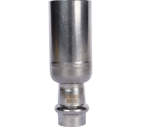 Переходная муфта ROMMER Rss-0020-002815 впр-нпр 28x15, из нержавеющей стали прессовой RG0091KSNP0SCQ