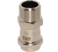 Переходник ROMMER Rss-0021-001512 впр-нр, 15x1/2, из нержавеющей стали прессовой RG0091KSNP2PL7