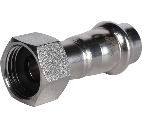 Переходник с накидной гайкой ROMMER Rss-0026-000281 впр-вр, 28x1, из нержавеющей стали, прессовой RG0091KSNPEHFR
