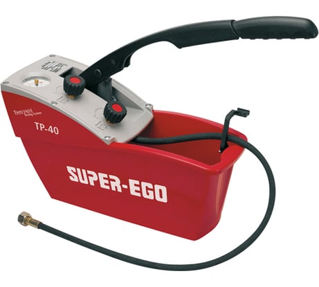 Ручной опрессовочный насос TP40-S для испытания давлением 0-50 бар SUPER-EGO R6022000