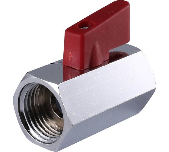 Шаровой мини кран STOUT SVB-0021-000015 1/2 муфтовый RG008Q0JTG5ETP 1