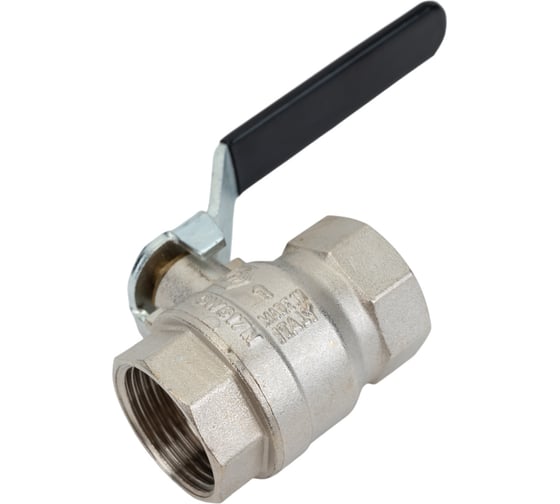 Шаровой кран STOUT Svb-0011-000025 стандартнопроходной, вр/вр, ручка рычаг 1" RG008S1SO590U3
