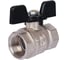 Шаровой кран STOUT Svb-0012-000020 стандартнопроходной, вр/вр, ручка бабочка 3/4" RG008S1SOD1A04 1