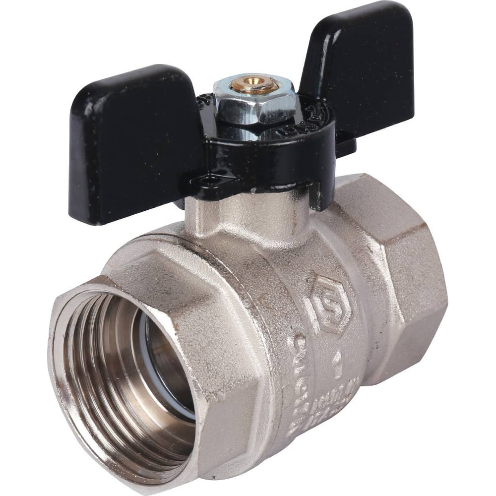 Шаровой кран STOUT Svb-0012-000025 стандартнопроходной, вр/вр, ручка ...