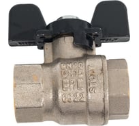 Шаровой кран STOUT Svb-0012-000015 стандартнопроходной, вр/вр, ручка бабочка 1/2" RG008S1SOB3VNK