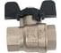 Шаровой кран STOUT Svb-0012-000015 стандартнопроходной, вр/вр, ручка бабочка 1/2" RG008S1SOB3VNK 1