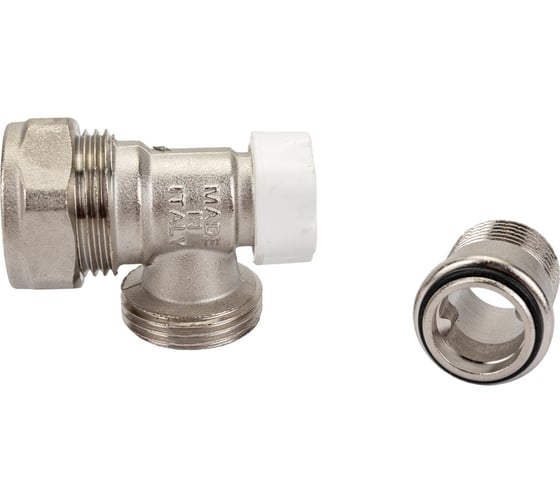 Угловой запорно-балансировочный клапан STOUT Svl-1166-000015 1/2" х 3/4"ек RG008UEA9CDS0J