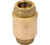 Обратный пружинный клапан муфтовый STOUT Svc-0011-000015 1/2" с металлическим седлом RG008T8CL6A48R