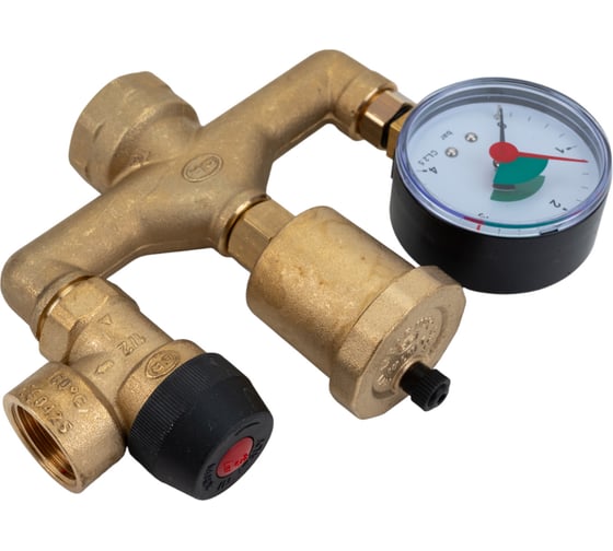 Группа безопасности котла STOUT Svs-0040-0150251" (до 50 квт) (без теплоизоляции) (503.525) RG00919SFUVIBV