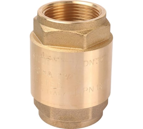 Обратный пружинный клапан STOUT Svc-0011-000032 1 1/4"  муфтовый, с металлическим седлом RG008T8CLI9LTE