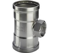 Тройник Viega Sanpress Inox XL, нержавеющая сталь, 64x2х64 мм 578152