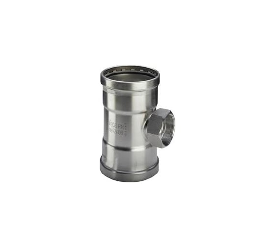 Тройник Viega Sanpress Inox XL, нержавеющая сталь, 64x2х64 мм 578152 1