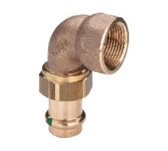 Угловое резьбовое соединение Viega Sanpress c SC-Contur 22x3/4 122614 1