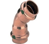 Угол Viega BB 45 Profipress, c SC-Contur, 54 мм, медь 292393