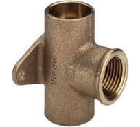 Тройник Viega с переходом на резьбу Вн бронза 22x1/2x22 122287